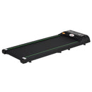 Tapis Roulant Elettrico Senza Manubrio 133x50x13 cm Display LED e Telecomando Nero