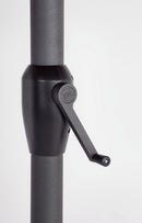 Ombrellone da Giardino Ø3x2,37h m Palo Ø48 mm con Snodo Rio Antracite/Beige 