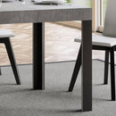 Tavolo 160x90x77 cm Tavolo Linea Fix Cemento