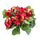 Set 3 Bouquet Artificiale di Begonia Altezza 28 cm