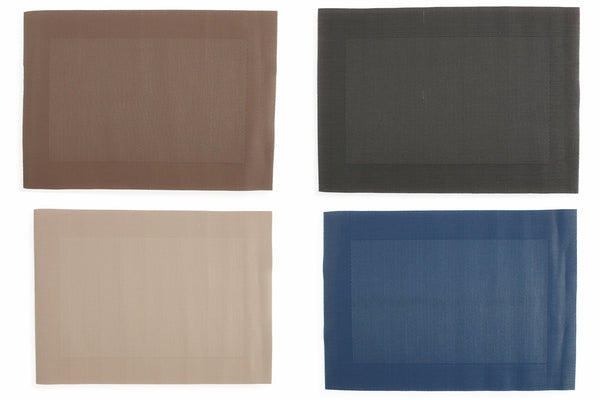 Set 24 Tovagliette 43x33 cm in Pvc Villa d'Este Home Tivoli Fantasy Trend Vari Colori sconto