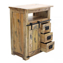 Mobile Zacharias 70x45x90 h cm in Legno Marrone