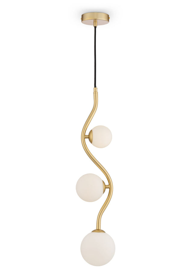 Lampada pendente Modern in Metallo Uva Oro sconto