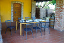 Sedia da Giardino in Alluminio Vorghini Trattoria Grigia