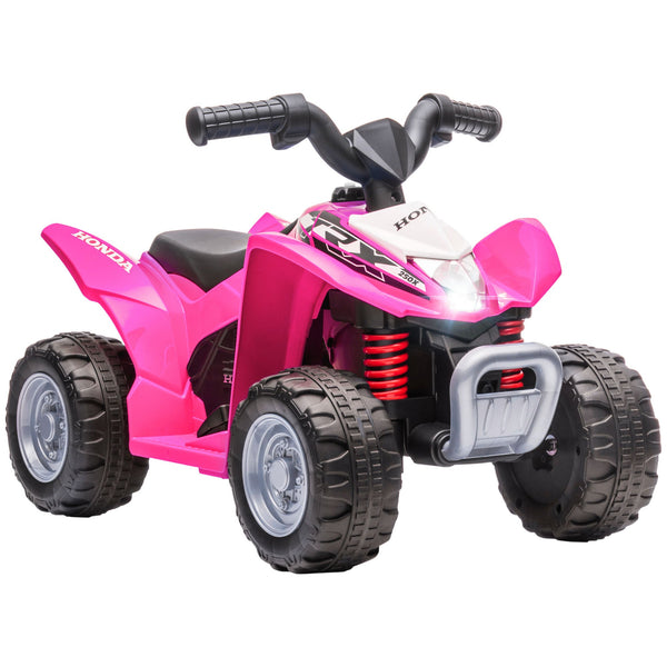 prezzo Quad Elettrico per Bambini licenza ufficiale HONDA con Luci LED Clacson e Pedale Rosa