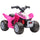 Quad Elettrico per Bambini licenza ufficiale HONDA con Luci LED Clacson e Pedale Rosa