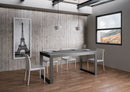 Tavolo Allungabile 160-264x90x80 cm Tecno Evolution Cemento