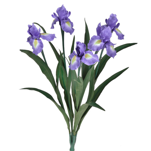 prezzo Iris Artificiale Composto da 5 Fiori Altezza 68 cm