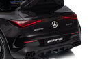 Macchina Elettrica per Bambini 12V Licenza Ufficiale Mercedes CLE53 Sedile in Pelle Nero