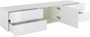 Mobile TV 1 Anta 4 Cassetti 170x40x35,2 cm Metis Bianco Lucido