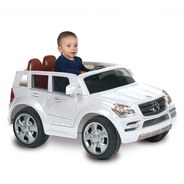 online Macchina Elettrica per Bambini 6V 2 Posti con Licenza Mercedes Gl450 Bianco
