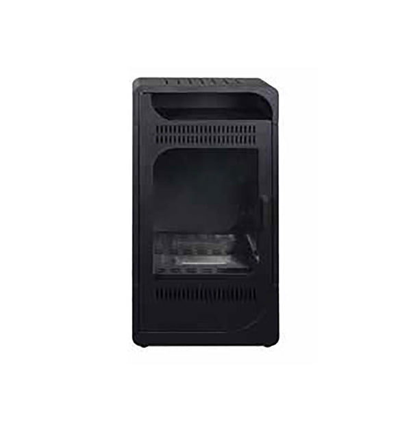 acquista Stufa a Bioetanolo Fiammetta JR Ventilara Bruciatore da 1,5 L Struttura in Acciaio Nero