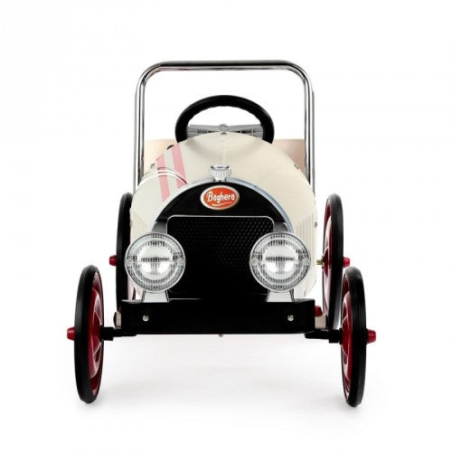 sconto Auto a Pedali Vintage da Corsa per Bambini Baghera Classic Bianco
