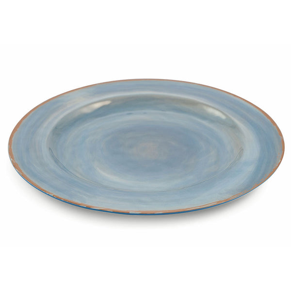 online Servizio Piatti Piano 6 Pezzi in Melammina Ø 28cm Villa d'Este Baita Blu