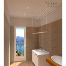 Stendibiancheria da Soffitto Salvaspazio per Interni e Esterni con 5 Aste da 200cm (altezza soffitto 280 cm) Stendinik