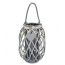 Lanterna Flavienne   in Vimini Grigio