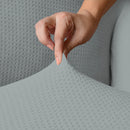 Copridivano Elasticizzato in Poliestere Iris Grigio Chiaro Varie Misure