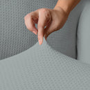 Copridivano Elasticizzato in Poliestere Iris Grigio Chiaro Varie Misure