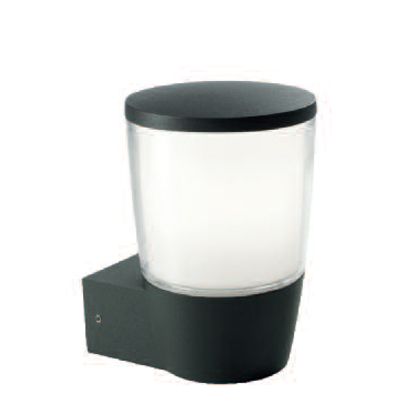 acquista Lampada Applique in Alto Colore Grigio per Esterno Linea Torch Livos