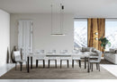 Tavolo Allungabile 180-284x90x77 cm Everyday Bianco Frassino
