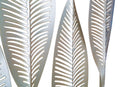 Scultura Shot Leaf 47x10x52,5 cm in Ferro e MDF Oro