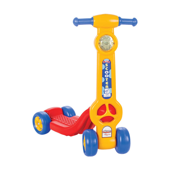 acquista Monopattino a Spinta 4 Ruote per Bambini con Pedana Antiscivolo