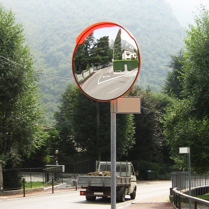 Specchio Stradale Convesso Ø60 cm per Sicurezza Strade e Negozi