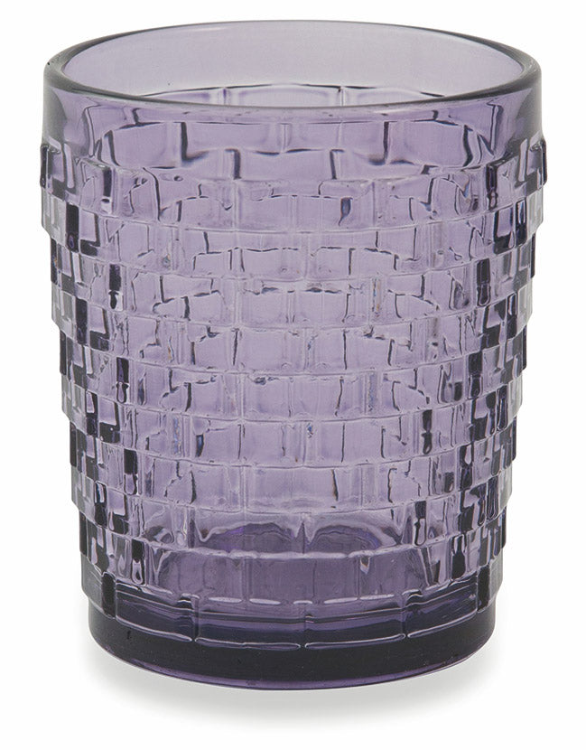 Confezione 6 Bicchieri Acqua in Vetro 240ml Villa d'Este Home Tivoli Quadri