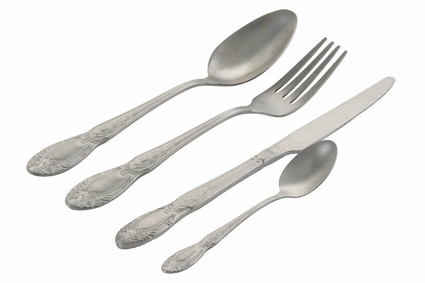 Servizio Set di Posate 24 Pezzi in Acciaio Satinato Villa d'Este Home Tivoli Wonderland online