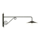 Lampada Applique Grande Colore Grigio per Esterno Linea Piatto Antico Sovil