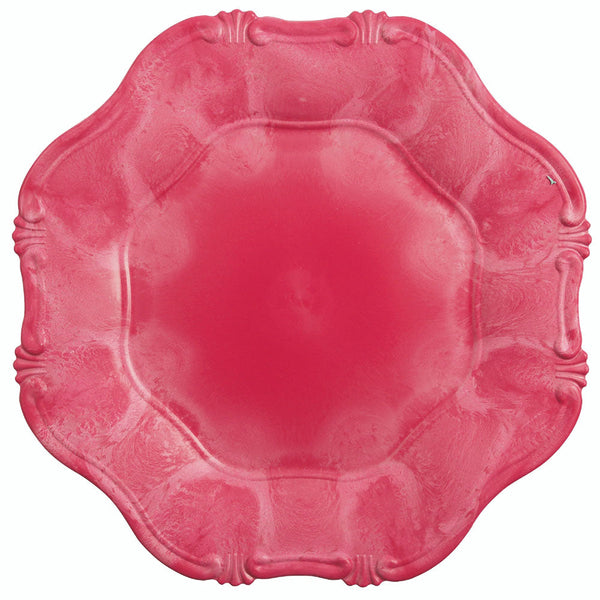 Set 6 Sottopiatti in Plastica Ø 34,5cm Villa d'Este Hippy Smerlato Amarena acquista