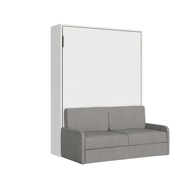 online Letto Matrimoniale Francese A Scomparsa 140 Versia Con Divano Bianco