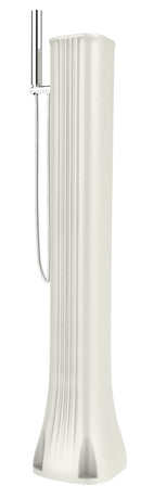 Doccia Solare da Giardino 23L Miscelatore e Doccetta Mobile Arkema Happy Go Bianca