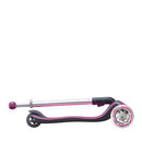 Monopattino 3 ruote Telescopico e Ripiegabile con Luci e Deck Trasparente Max 50Kg Globber Elite Blu