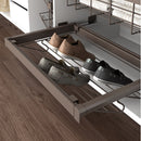 Cassetto Porta Scarpe Scarpiera per Armadio 80 cm Emuca Moka