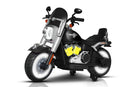 Moto Elettrica per Bambini Cruiser Acceleratore a Manubrio 12V 7Ah Nero         
