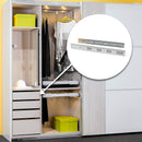 Guide a Sfere per Cassetti con Estrazione Totale e Chiusura Soft H45 mm L600 Bianco Acciaio Emuca