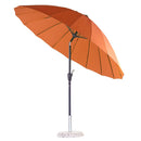 Ombrellone da Giardino Ø240xH236 cm Atlanta arancio