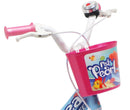 Bicicletta per Bambina 16" 2 Freni  Sea Life Verde Marine e Rosa
