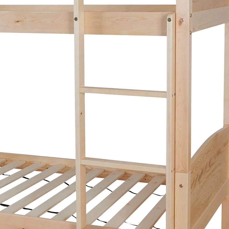 Letto a Castello in Legno 197,5x96x152 cm