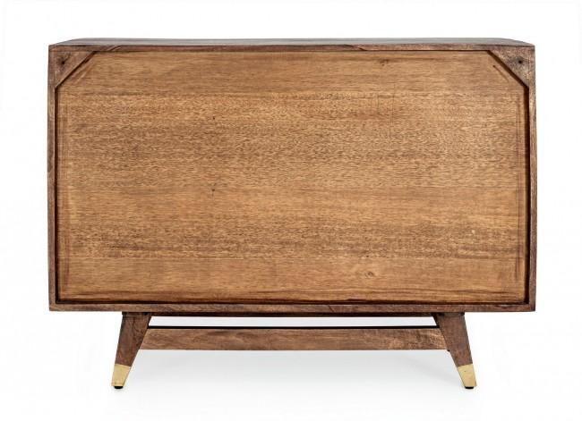 Cassettiera 7 Cassetti 110x40x80 cm in Legno