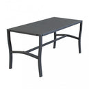 Tavolino Chloe 92x45x45 h cm in Acciaio Antracite
