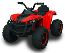 Quad Elettrico per Bambini 12V Estoril Nero e Rosso