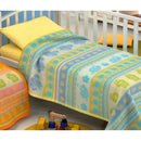 Coperta Misto Lana 400gr Cober Chiocciola Baby Azzurro 2 Misure