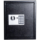 Cassetta Portachiavi di Sicurezza Professionale da Muro di 40 ganci Nero 30x36,5x10 cm 