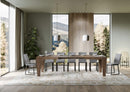 Tavolo Allungabile 160-264x90x77 cm Spimbo Noce