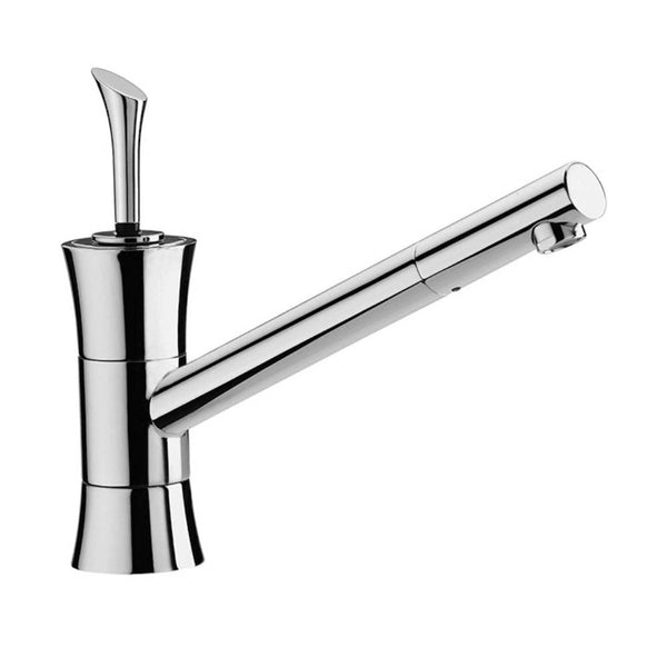 prezzo Rubinetto Cucina Miscelatore Monocomando Lavello Girevole in Ottone Regina  Cromato