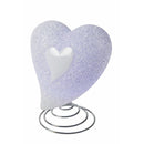 Lampada Cuore 15x5x15 cm con Led Bianco Caldo e Multicolor