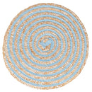 Set 4 Tovagliette Ø38 cm  in Paglia e Carta VdE Tivoli 1996 Spiral