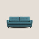 Divano Letto 2 Posti 168x97x96 cm in Tessuto Petrolio